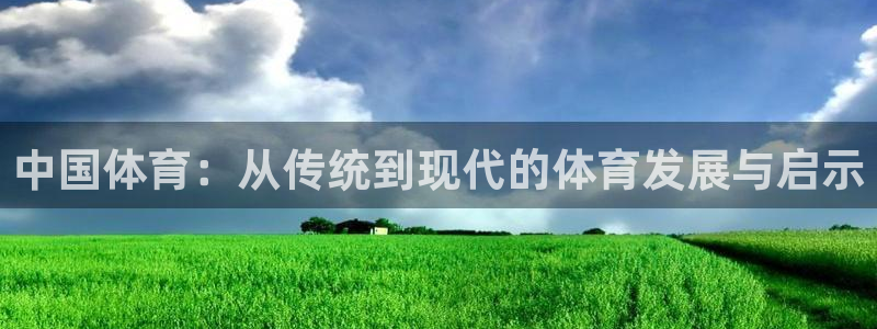 中国体育：从传统到现代的体育发展与启示
