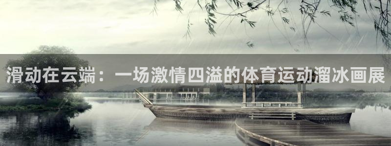 滑动在云端：一场激情四溢的体育运动溜冰画展