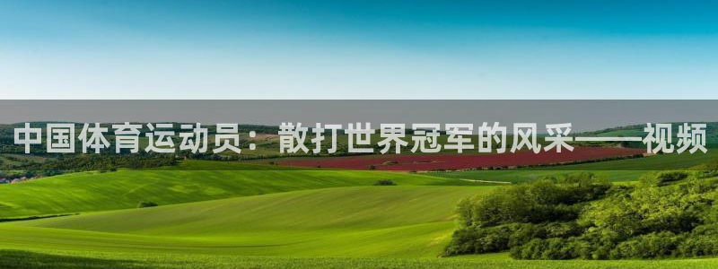 中国体育运动员：散打世界冠军的风采——视频
