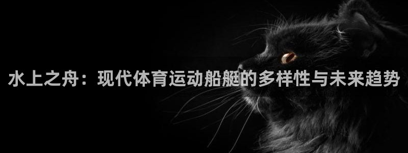 水上之舟：现代体育运动船艇的多样性与未来趋势